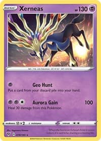 Xerneas - SWSH04: Vivid Voltage - Pokemon card