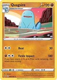 Quagsire - SWSH04: Vivid Voltage - Pokemon card