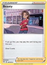 Beauty - SWSH04: Vivid Voltage - Pokemon card