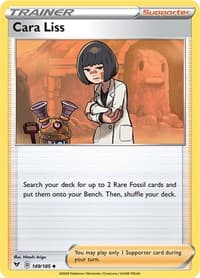 Cara Liss - SWSH04: Vivid Voltage - Pokemon card