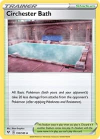 Circhester Bath - SWSH04: Vivid Voltage - Pokemon card