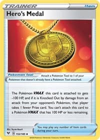 Hero's Medal - SWSH04: Vivid Voltage - Pokemon card