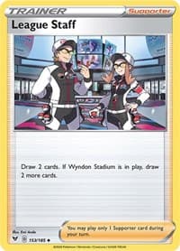 League Staff - SWSH04: Vivid Voltage - Pokemon card