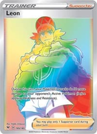 Leon (Secret) - SWSH04: Vivid Voltage - Pokemon card