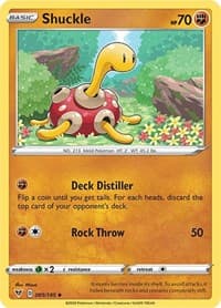 Shuckle - SWSH04: Vivid Voltage - Pokemon card