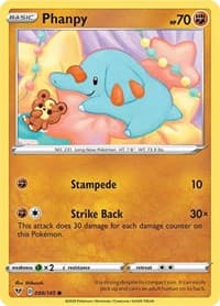 Phanpy - SWSH04: Vivid Voltage - Pokemon card