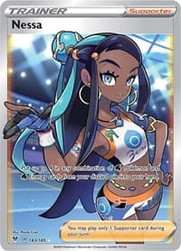 Nessa (Full Art) - SWSH04: Vivid Voltage - Pokemon card