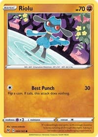 Riolu - SWSH04: Vivid Voltage - Pokemon card