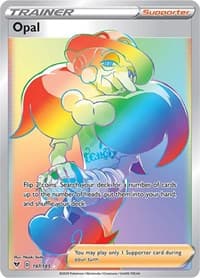 Opal (Secret) - SWSH04: Vivid Voltage - Pokemon card