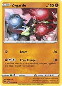 Zygarde - SWSH04: Vivid Voltage - Pokemon card