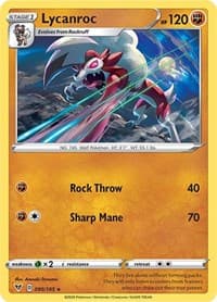 Lycanroc - SWSH04: Vivid Voltage - Pokemon card