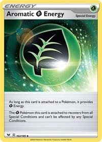 Aromatic Grass Energy - SWSH04: Vivid Voltage - Pokemon card