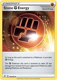 Stone Fighting Energy - SWSH04: Vivid Voltage - Pokemon card