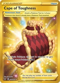 Cape of Toughness (Secret) - SWSH04: Vivid Voltage - Pokemon card