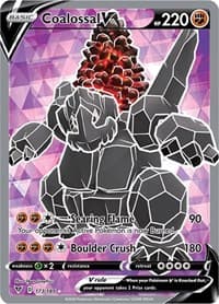 Coalossal V (Full Art) - SWSH04: Vivid Voltage - Pokemon card