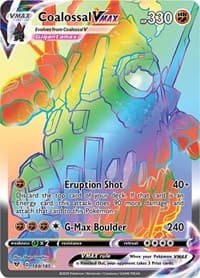 Coalossal VMAX (Secret) - SWSH04: Vivid Voltage - Pokemon card