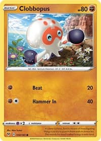 Clobbopus - SWSH04: Vivid Voltage - Pokemon card