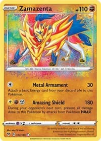 Zamazenta - SWSH04: Vivid Voltage - Pokemon card