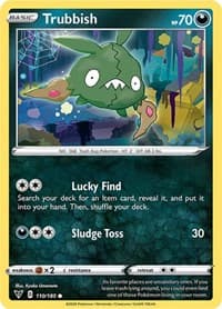 Trubbish - SWSH04: Vivid Voltage - Pokemon card