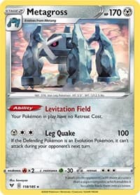 Metagross - SWSH04: Vivid Voltage - Pokemon card