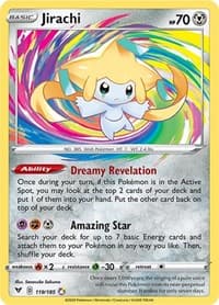 Jirachi - SWSH04: Vivid Voltage - Pokemon card