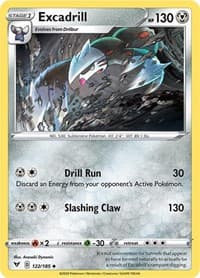 Excadrill - SWSH04: Vivid Voltage - Pokemon card