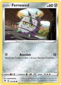 Ferroseed - SWSH04: Vivid Voltage - Pokemon card