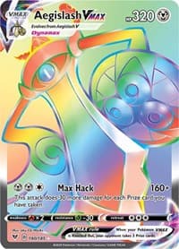 Aegislash VMAX (Secret) - SWSH04: Vivid Voltage - Pokemon card