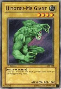 Hitotsu-Me Giant - Starter Deck: Kaiba - YuGiOh card