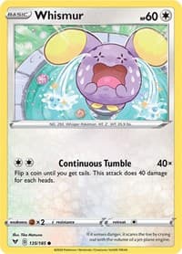 Whismur - SWSH04: Vivid Voltage - Pokemon card