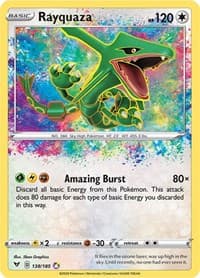 Rayquaza - SWSH04: Vivid Voltage - Pokemon card