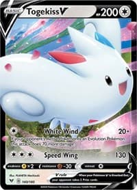 Togekiss V - SWSH04: Vivid Voltage - Pokemon card