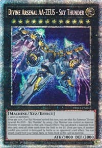 Divine Arsenal AA-ZEUS - Sky Thunder (Starlight Rare) - Phantom Rage - YuGiOh card