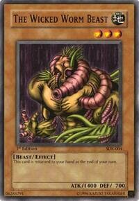 The Wicked Worm Beast - Starter Deck: Kaiba - YuGiOh card