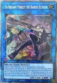 Tri-Brigade Ferrijit the Barren Blossom (Starlight Rare) - Phantom Rage - YuGiOh card