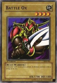 Battle Ox - Starter Deck: Kaiba - YuGiOh card