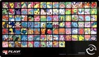 Play! Pokemon Professor Program Johto Playmat - Black - Pokemon International Playmats - Playmats card