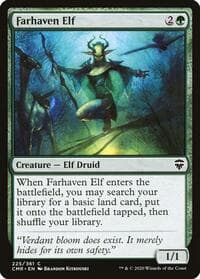 Farhaven Elf - Commander Legends - Magic: The Gathering card