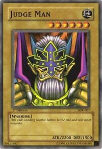 Judge Man - Starter Deck: Kaiba - YuGiOh card