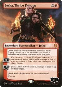 Jeska, Thrice Reborn (Borderless) - Commander Legends - Magic: The Gathering card