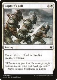 Captain's Call - Commander Legends - Magic: The Gathering card