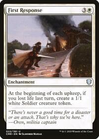 First Response - Commander Legends - Magic: The Gathering card