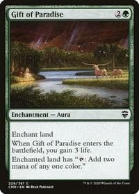 Gift of Paradise - Commander Legends - Magic: The Gathering card
