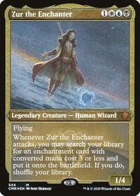 Zur the Enchanter (Foil Etched) - Commander Legends - Magic: The Gathering card