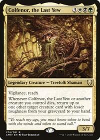 Colfenor, the Last Yew - Commander Legends - Magic: The Gathering card