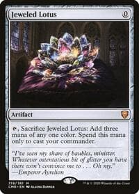 Jeweled Lotus - Commander Legends - Magic: The Gathering card
