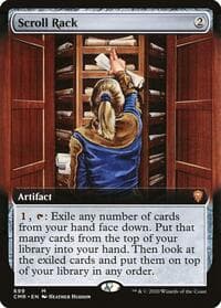 Scroll Rack (Extended Art) - Commander Legends - Magic: The Gathering card
