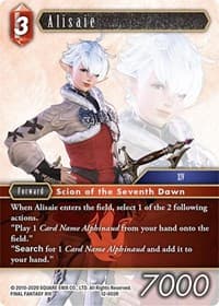 Alisaie - Opus XII - Final Fantasy TCG card