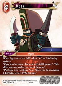 Ogre - Opus XII - Final Fantasy TCG card