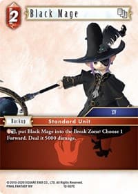 Black Mage - Opus XII - Final Fantasy TCG card